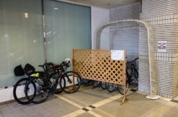 レンタサイクル置き場