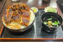 鰻と松阪牛のハイブリッド丼