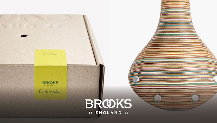 ブルックス×ポール・スミス　コラボサドル