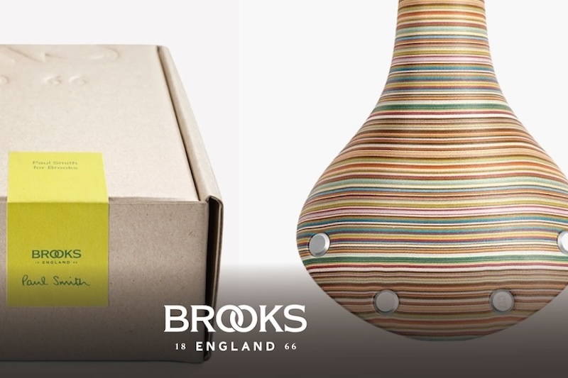ブルックス×ポール・スミス　コラボサドル
