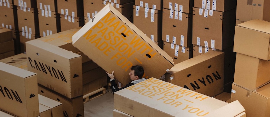 キャニオンが物流体制を刷新