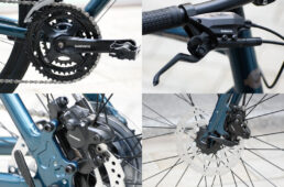 信頼のシマノパーツでまとめられる