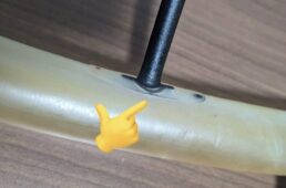 パンクしたTPUチューブ