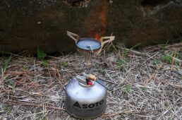 ソトのストーブ