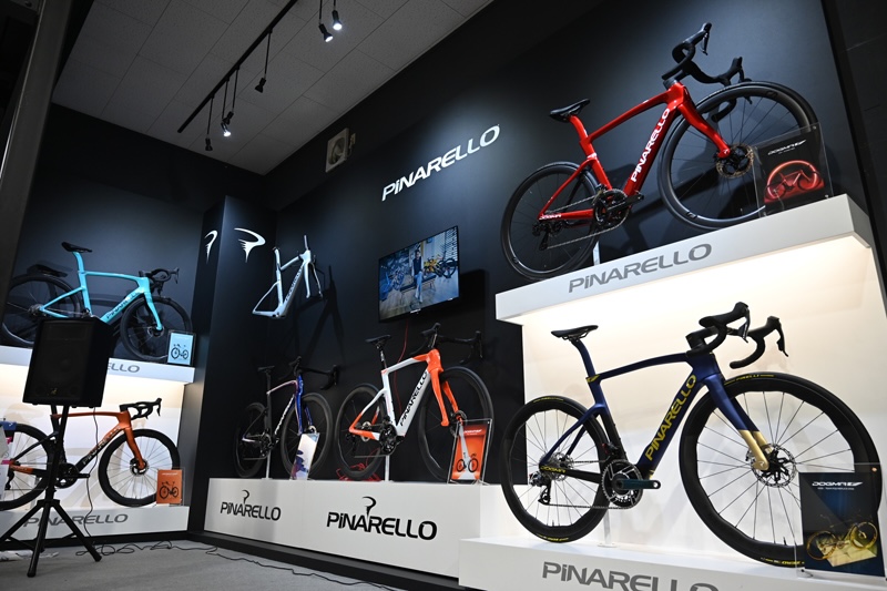 カミハギサイクルのピナレロギャラリー