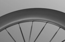 カーボンスポークとリム