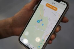 RFエクスプローラーのスマホアプリ画面