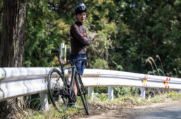 テスト走行を終えた田中裕士さん