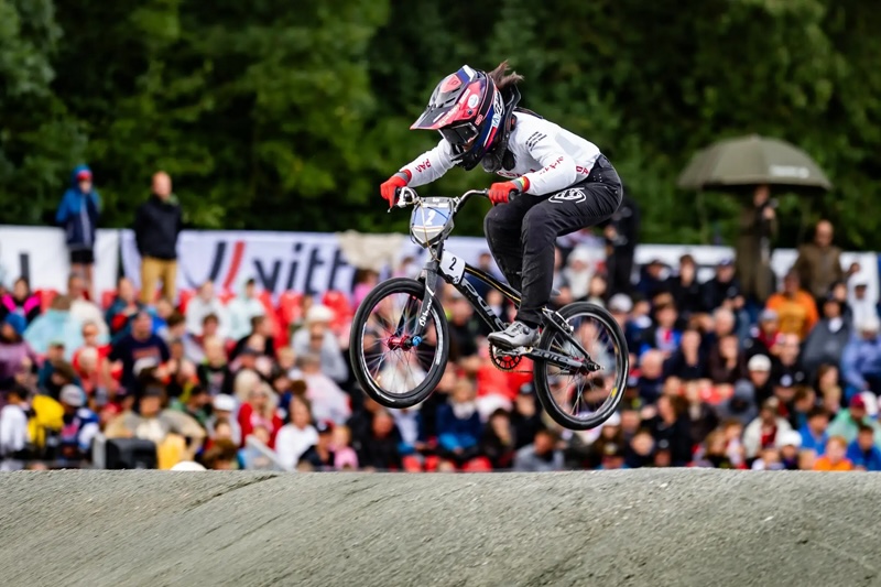 2025UCI BMXレーシングワールドチャレンジでの澤田茉奈