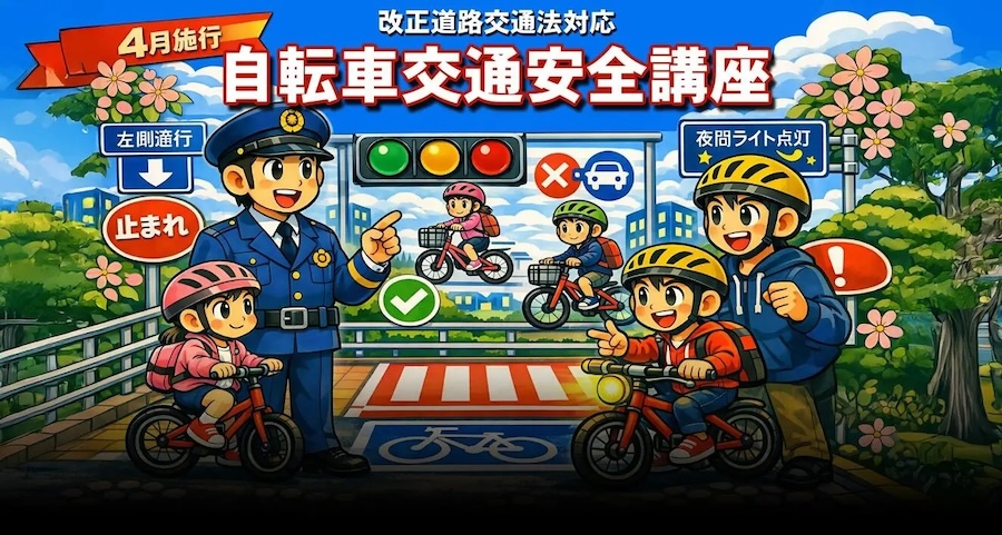 シマノスクエア　自転車交通安全講座