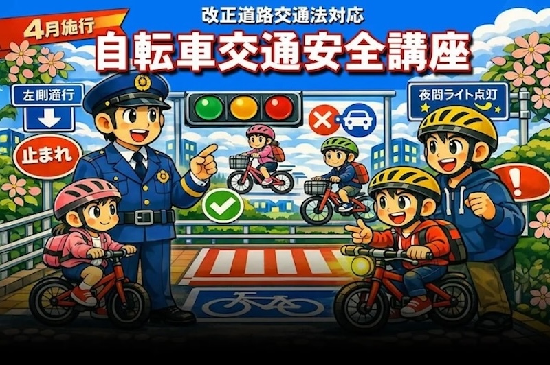 シマノスクエア　自転車交通安全講座