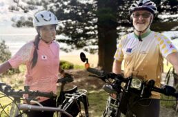 エミコさんとスティーブさん