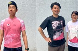 チャリティバイクジャージとTシャツ