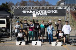 2026ENS富士見高原大会の表彰台