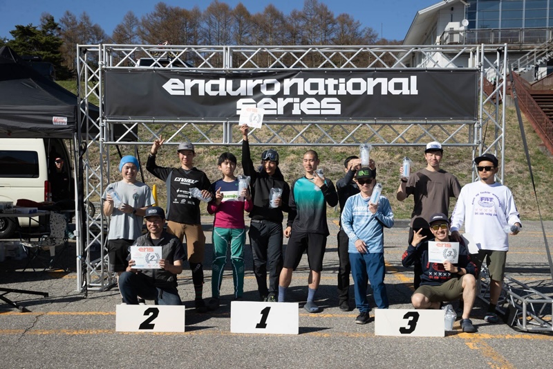 2026ENS富士見高原大会の表彰台