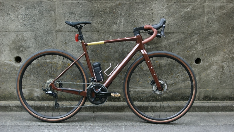 ノヴァスブーストエボTMヌバックを装備した自転車