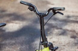 新Pラインのハンドル・ステムまわり