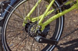 リヤディレーラーまわり