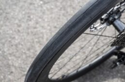 アルテグラC50ホイールに装着したパワータイムトライアル