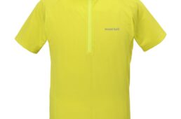 ウィックロンUVテクトサイクルショートスリーブジップシャツメンズ