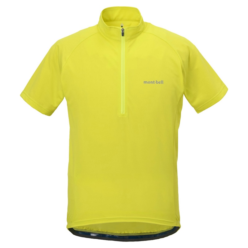 ウィックロンUVテクトサイクルショートスリーブジップシャツメンズ