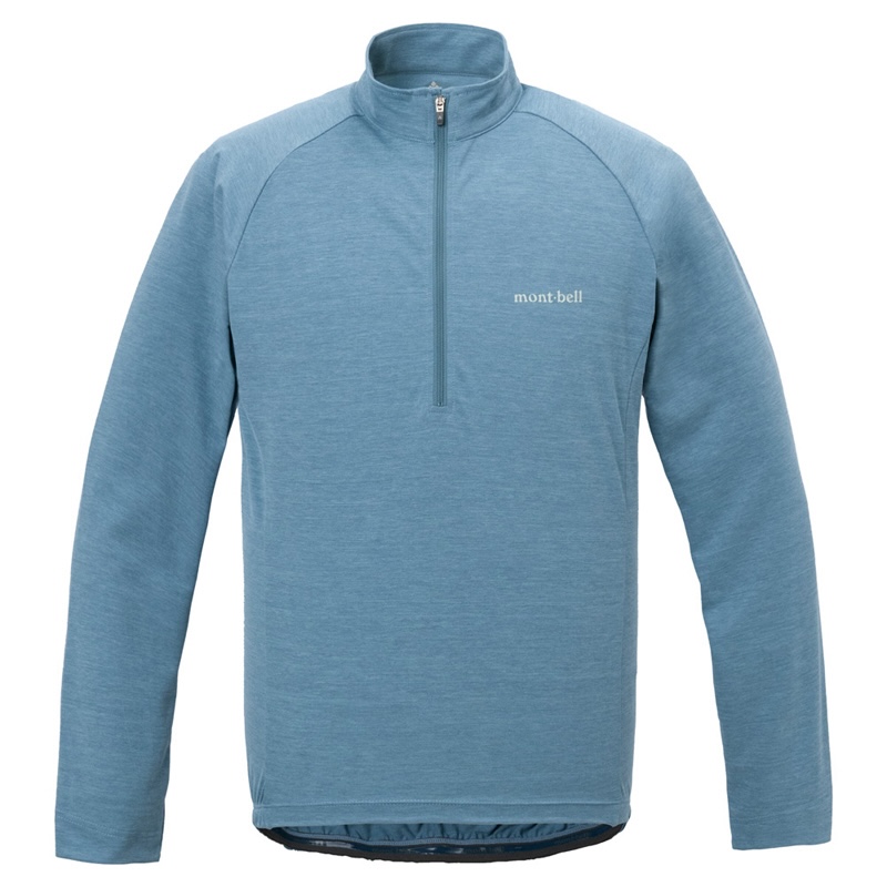 ウィックロンUVテクトサイクルロングスリーブジップシャツメンズ