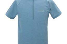 ウィックロンUVテクトサイクルショートスリーブジップシャツメンズ