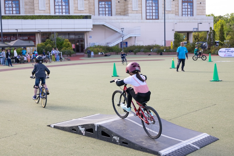 BMXレーシング体験会　国営ひたち海浜公園