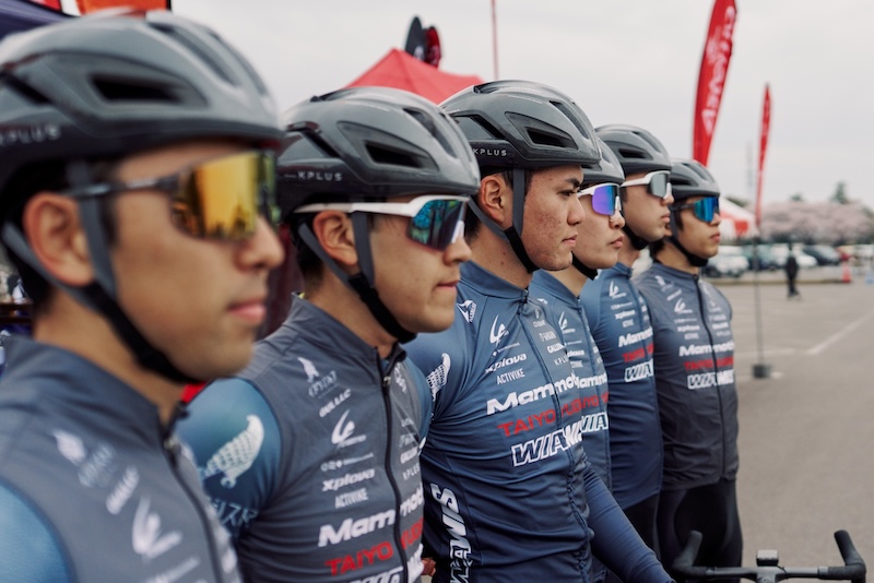 Mammoth Sony Racing KPLUS、GUNMA Mammoth Racingとのコラボヘルメット「AERVANA」の先行受注開始|サイクルスポーツがお届けするスポーツ ...