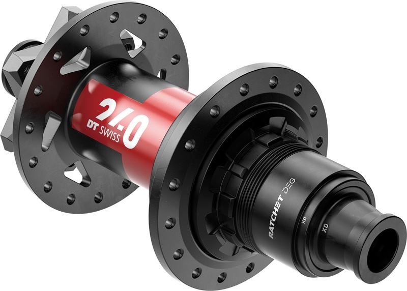 MTBのキックバックを防ぐ90ノッチのハブがDTスイスから登場｜サイクル