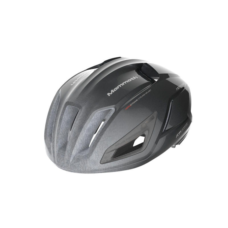 KPLUS、GUNMA Mammoth Racingとのコラボヘルメット「AERVANA」の先行