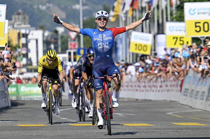 ツール・ド・スイス2026 第2ステージはグレゴワールが逃げ切り区間優勝