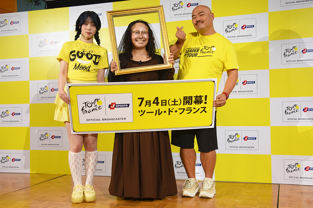 ゲストの3人。左からAYANEさん、キンタロー。さん、クロちゃん