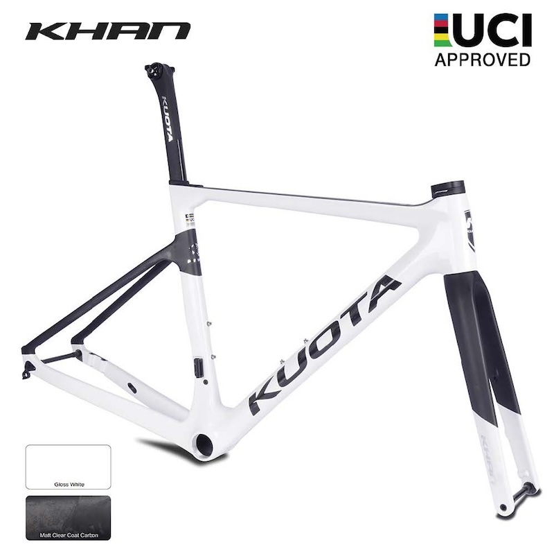KUOTA クオータ　ロードバイク サドル・ペダル無し　自転車　軽量 クオータが再始動！ 新ラインアップと10年保証を発表、7月6日に世界